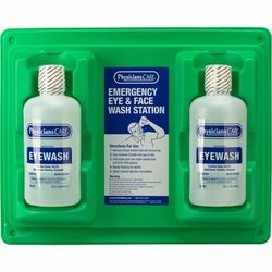 First Aid Only Twin-Bottle Eyewash Station, 1 quart, Clear (FAO24300)