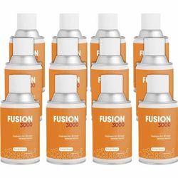 Fresh Products Fusion 3000 Metered Aerosols, 6000 ft3, Mango, 30 Day, 12/Carton, Odor Neutralizer, VOC Compliant (FRSMAIRMG)
