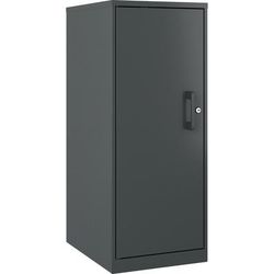 NuSparc Personal Storage Cabinet, 18" Length x 14.2" Width x 32.5" Height, 3 x Shelves, Graphite, Steel (NPRSC318ZZML)