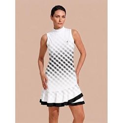 Per donna Abito da golf Rosa baby Nero Verde Senza Maniche Vestito Abbigliamento da golf da donna Abbigliamento Abiti Abbigliamento