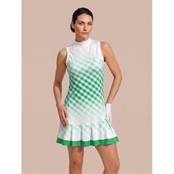 Per donna Abito da golf Rosa baby Nero Verde Senza Maniche Vestito Abbigliamento da golf da donna Abbigliamento Abiti Abbigliamento