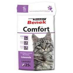 25l Lavender Super Benek Comfort Cat Litter