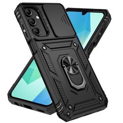TEMU Phone Case Compatible With Galaxy A16, [slide Camera Cover], [screen Protector], [], Rugged Shockproof Phone Case With Kickstand Compatible With A16, Perfect As Valentine's Day Gifts
