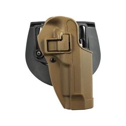 USED BlackHawk CQC SERPA w/Belt Loop and Paddle Holsters Beretta 92/Beretta 96 Right Hand Matte Coyote Tan 410504CT-R EDEMO5 Condition Fair Other