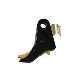 USED TF Tactical Lightning Tap Short Pull-Short Reset 2.0 Black w/Gold Safety GT-001BL/GLD EDEMO1 Condition Fair Other