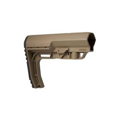USED Mission First Tactical Battlelink Minimalist Stock Restricted State Compliant - Milspec Scorched Dark Earth BMSMILRSC-SDE
