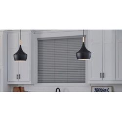 Cordless 2 Inch Classic Faux Wood Blind | 24" x 36"