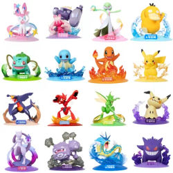 FUNISM Genuine Pokemon Action Figures Pikachu Mewtwo Figurine Gardevoir Sylveon Anime Collect Model Pocket Monster Toy Gift