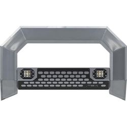 Aries Bull Bar Aluminum Powdercoated Chrome AdvantEDGE Series, Front, Lifetime limited warranty with 5-year on finish 2154101