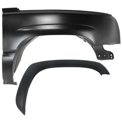 Replacement Fender Steel Primed, Front, Passenger Side, 1-year unlimited-mileage warranty KIT-061117-31
