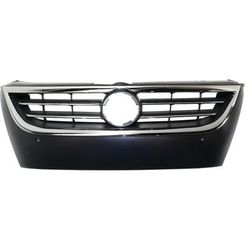 Replacement Grille Assembly Plastic Primed Black Grille, 1-year unlimited-mileage warranty RV07010002Q