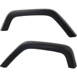 Replacement Fender Flares Plastic Primed, Rear, Driver & Passenger Side, 1-year unlimited-mileage warranty SET-ARBJ553901Q
