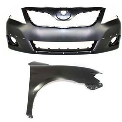 Replacement Bumper Cover Primed, Front, 1-year unlimited-mileage warranty KIT-012118-94