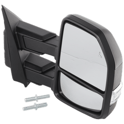 Kool Vue Towing Mirror Textured Black, Passenger Side, 1-year limited warranty FD183ER-S
