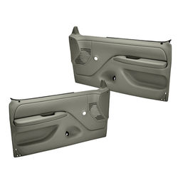 Coverlay Door Trim Panel Taupe Gray, Front, Driver & Passenger Side, Lifetime limited warranty 12-92N-TGR