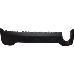 Replacement Valance Plastic Primed Applique, Rear, Center, 1-year unlimited-mileage warranty RJ76430002