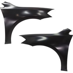 Replacement Fender Steel Primed, Front, Driver & Passenger Side, 1-year unlimited-mileage warranty SET-RV22010011