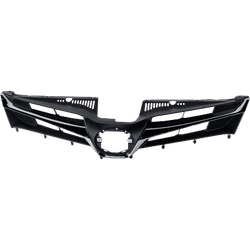 Replacement Grille Assembly Plastic Textured Black Grille, 1-year unlimited-mileage warranty RT07010035