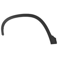 Replacement Fender Flares Plastic Textured Black, Front, Driver Side, 1-year unlimited-mileage warranty RH22130014