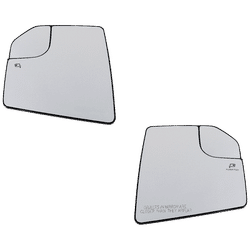 Kool Vue Mirror Glass, Driver and Passenger Side, 1-year limited warranty SET-FD388GR