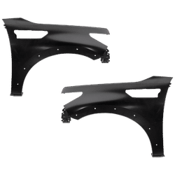 Replacement Fender Steel Primed, Front, Driver & Passenger Side, 1-year unlimited-mileage warranty SET-RI22010005