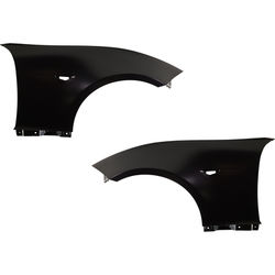 Replacement Fender Steel Primed, Front, Driver & Passenger Side, 1-year unlimited-mileage warranty SET-RM22010041
