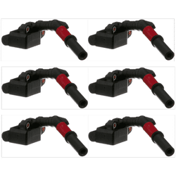 Standard Ignition Coil OE Replacement, 3-year or 36,000-mile limited warranty SET-SIUF733-6