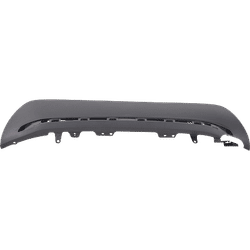 Replacement Valance Plastic Textured Black, Rear, 1-year unlimited-mileage warranty RT76430023