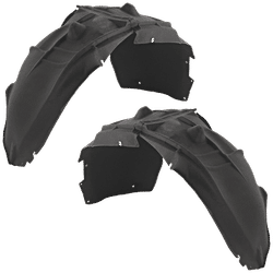Replacement Fender Liner, Front, Driver & Passenger Side, 1-year unlimited-mileage warranty SET-RG22210021