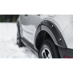 Bushwacker Fender Flares Plastic Matte Black Pocket Style Series, Front & Rear, Driver Passenger Side, 20952-02
