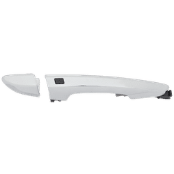 Replacement Exterior Door Handle Chrome, Front, Passenger Side, 1-year unlimited-mileage warranty RH46250061K