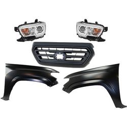 Replacement Fender Steel Primed, Front, Driver & Passenger Side, 1-year unlimited-mileage warranty KIT-031323-339