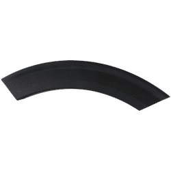 Replacement Fender Trim Plastic Textured Black, Rear, Driver Side, 1-year unlimited-mileage warranty RF55390010Q