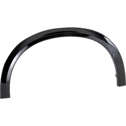 Replacement Fender Flares Plastic Gloss Black, Front, Driver Side, 1-year unlimited-mileage warranty RH22130010