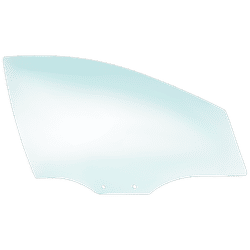 Replacement Door Glass, Front, Passenger Side, 1-year unlimited-mileage warranty RD48010001