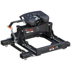 Curt 5th Wheel Hitch Carbide Black Powder Coat A25 Series, Lifetime limited warranty with 1-year on finish 16059