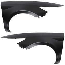 Replacement Fender Steel Primed, Front, Driver & Passenger Side, 1-year unlimited-mileage warranty SET-RH22010077