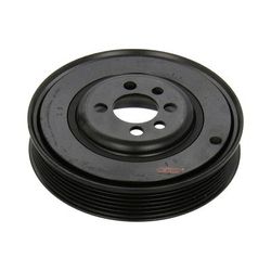 Corteco Crankshaft Pulley Steel Black OE Replacement Series, 1 year or 12,000-mile limited warranty 80001118