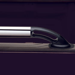 Putco Bed Rails Stainless Steel Black and Silver, 99857