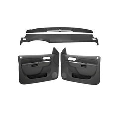 Coverlay Interior Restoration Kit ABS Plastic Dark Gray Dash Cap, Instrument Panel Cover, Lifetime limited warranty 18-207SC74F-DGR