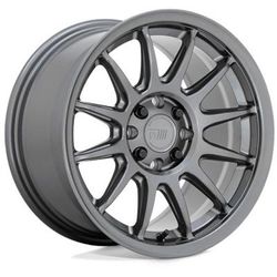 Motegi Wheel Aluminum Gunmetal, Lifetime Structural Limited Warranty With 1 Year On Finish MR15668098428