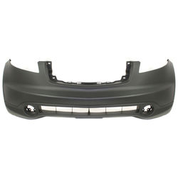 Sherman Bumper Cover Primed White Glove Delivery, Front, 1-year unlimited-mileage warranty 1710-87-0