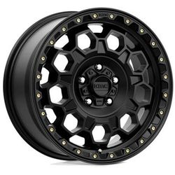 KMC Wheel Aluminum Satin Black, Lifetime limited warranty KM54579068700