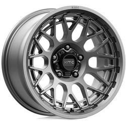 KMC Wheel Aluminum Gray, Lifetime Structural Limited Warranty With 1 Year On Finish KM72278568400