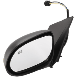 JC Whitney Mirror Textured Black, Driver Side, 1-year limited warranty JDG94EL