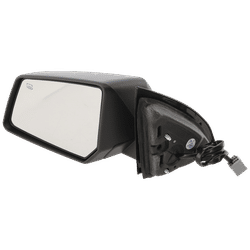 JC Whitney Mirror Textured Black, Driver Side, 1-year limited warranty JST27EL