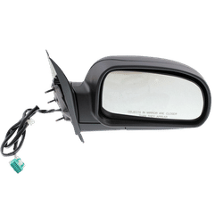 JC Whitney Mirror Textured Black, Passenger Side, 1-year limited warranty JGM89ER
