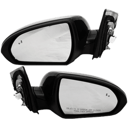 JC Whitney Mirror Paintable, Driver & Passenger Side, 1-year limited warranty SET-JHY08ER-S