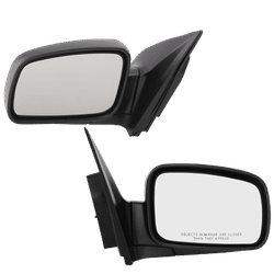 JC Whitney Mirror Textured Black, Driver & Passenger Side, 1-year limited warranty SET-JKA12ER