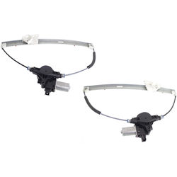 JC Whitney Window Regulator Power, Front, Driver & Passenger Side, 1-year unlimited-mileage warranty SET-JM462997